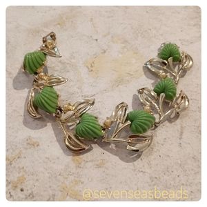 💘Deco Lucite Bracelet 1930s